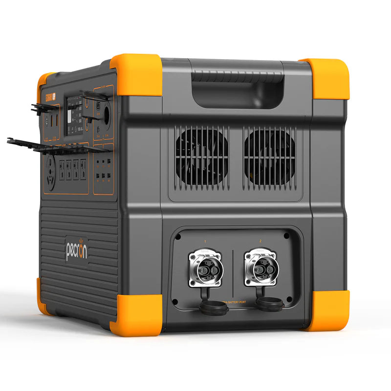 Pecron E3600 LFP 3600W 3072Wh Portable Solar Generator with Optional Solar Panel Bundle | 5-Year Warranty | Off-Grid Power for Camping, RV & Emergency Backup