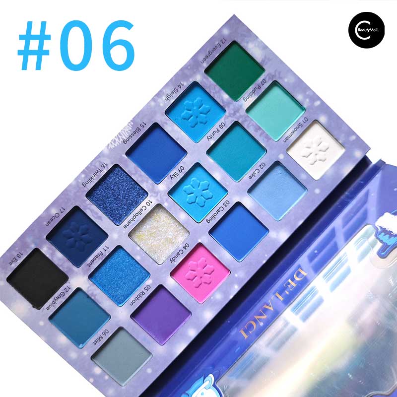 DE'LANCI Afflano Enchanted Emerald Eyeshadow Palette - Long Lasting Pigmented Makeup for Party, Wedding & Night Out - Vegan & Cruelty Free