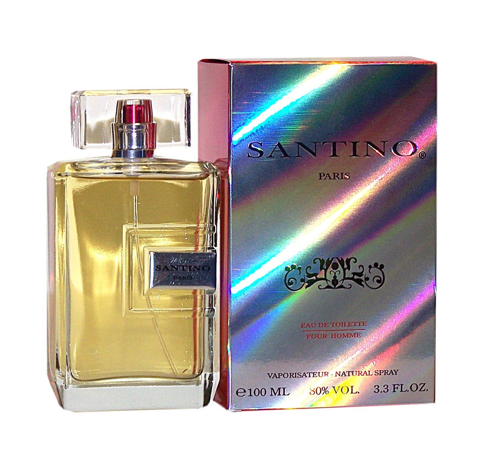 SANTINO by Yves De Sistelle Men's Cologne - 3.3 oz / 100 ml Eau de Toilette Spray for Men - Fresh & Masculine Fragrance for Daily Wear, Date Night & Special Occasions