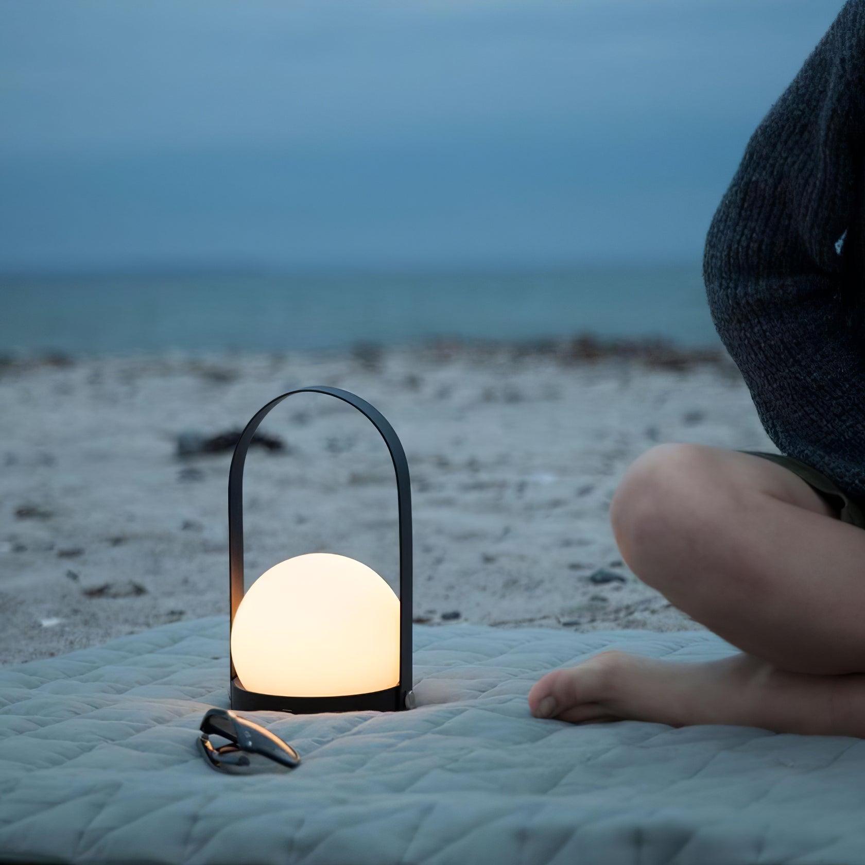 Carrie Rechargeable LED Table Lamp with Built-in Battery - Perfect for Bedroom, Office, and Nightstand Lighting