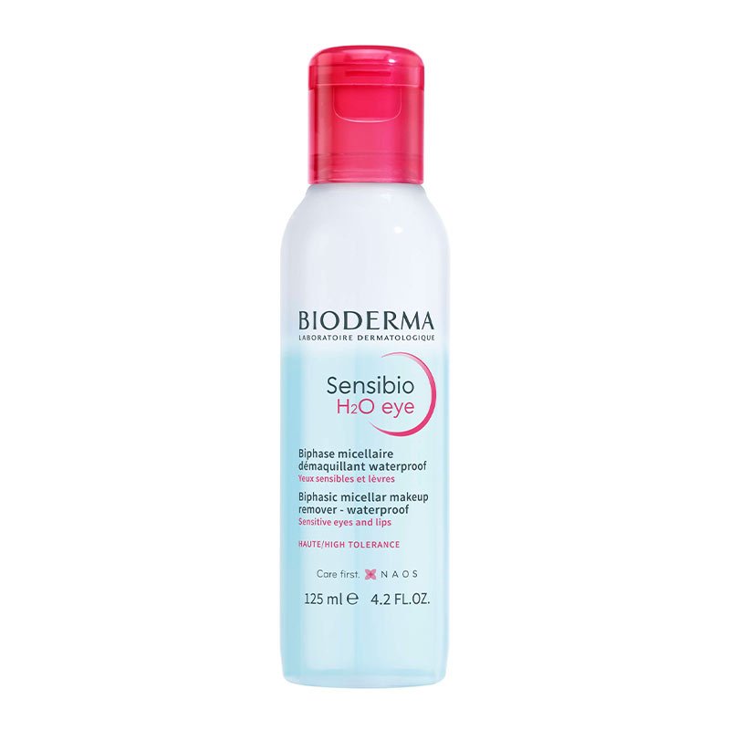 Bioderma Sensibio H2O Micellar Water - Gentle Eye Makeup Remover for Sensitive Skin | Hypoallergenic & Soothing | Perfect for Daily Makeup Removal & Skincare Routine