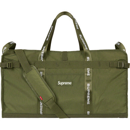 Supreme Large Tote Bag - Olive Green Canvas Shoulder Bag for Women & Men | Durable & Spacious | Perfect for Shopping, Travel, Gym & Daily Use (FW22 Collection)