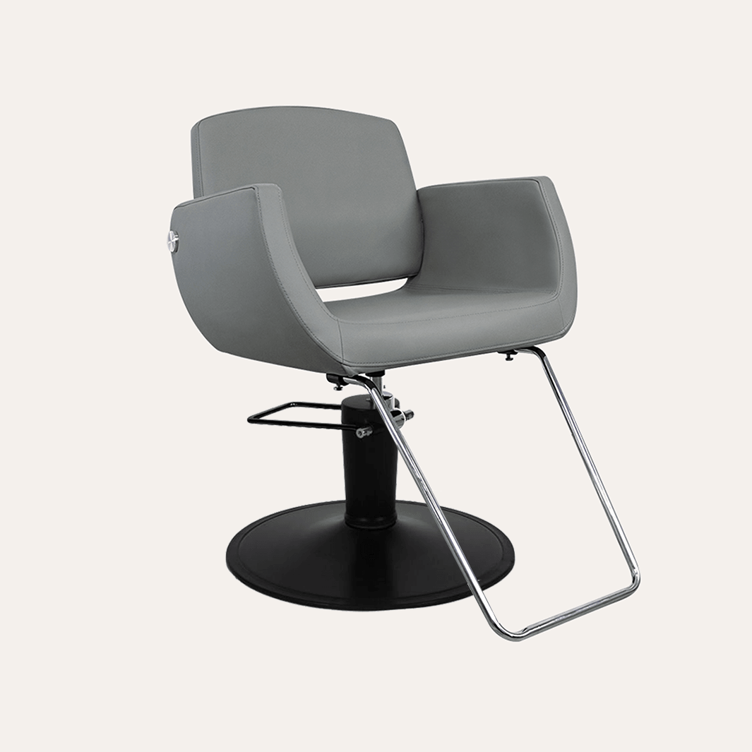 Professional Denver Salon Chair for Hair Styling & Barbering - Heavy Duty Hydraulic Beauty Salon Chair with Adjustable Height & Swivel Base - Perfect for Hair Salons, Barber Shops & Home Use