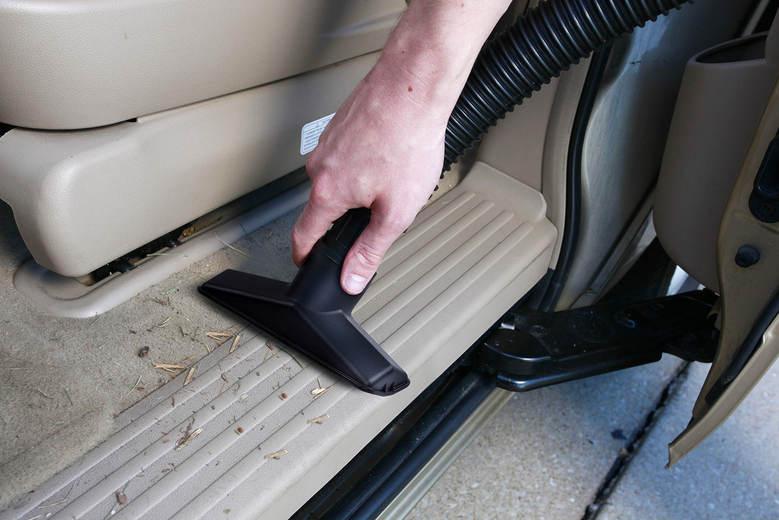WORKSHOP Wet/Dry Vacuum Accessories - WS17809A Utility Nozzle Attachment for Shop Vacs, Compatible with 1-7/8-inch Extension Wands & Hoses - Perfect for Garage Cleaning, Workshop Dust Collection, and Wet/Dry Debris Removal