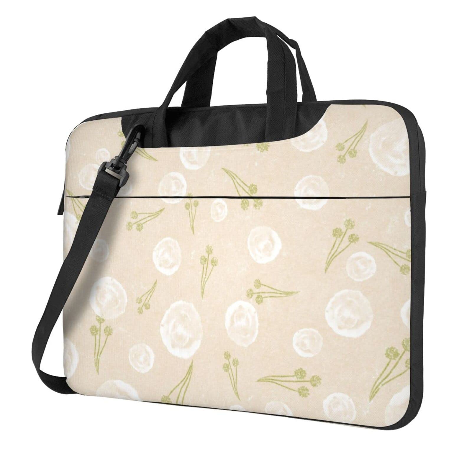 Colorful Dog Paw Print Laptop Bag - Stylish Shoulder Case for Notebook Computers, Durable Handle Bag for Women & Men, Perfect for Work, School & Travel
