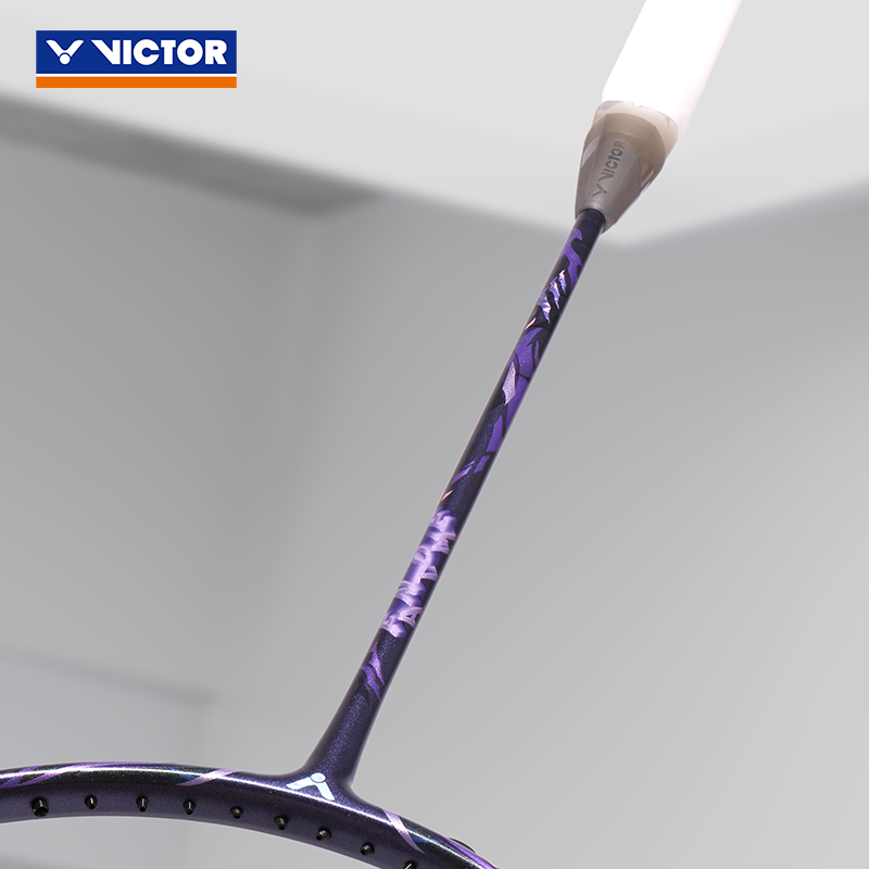 Victor Auraspeed Fantôme Badminton Racquet (Unstrung) - Lightweight Carbon Fiber Badminton Racket for Professional & Intermediate Players - Perfect for Tournaments & Training Sessions