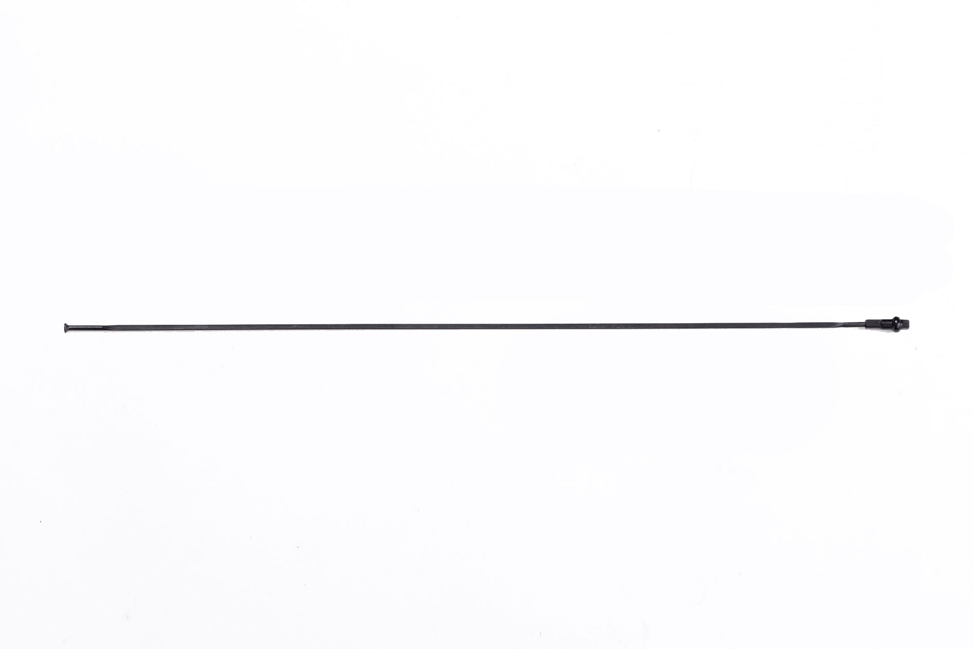 AER2220 14G Straight Pull Spoke - 270mm Black Bladed Bicycle Spoke for Road Bikes & Mountain Bikes - Perfect for Wheel Building and Bike Maintenance