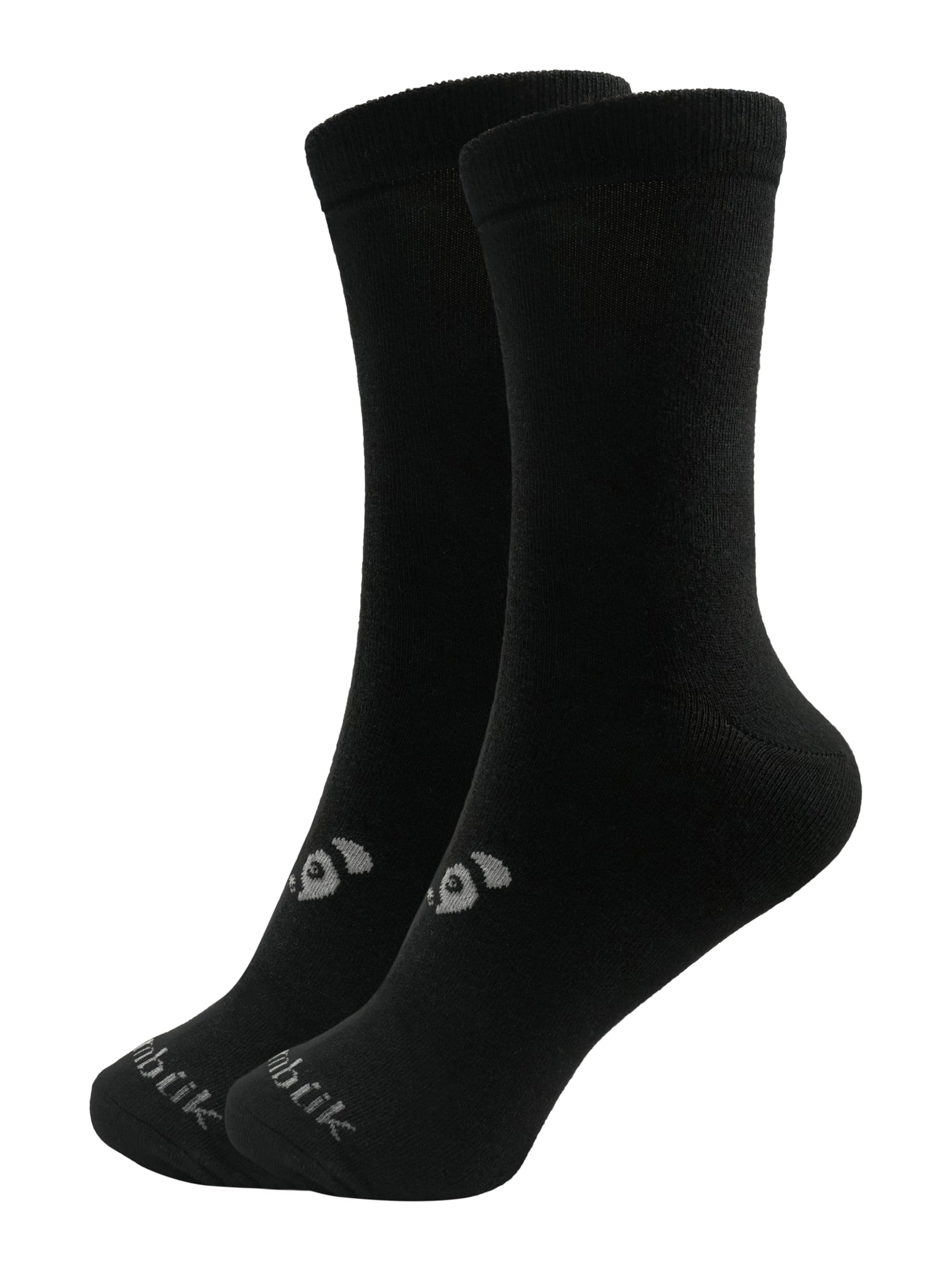 Premium Men's Bamboo Fiber Dress Socks - Soft & Breathable Black Formal Socks (3-Pack) - Perfect for Business, Office & Special Occasions
