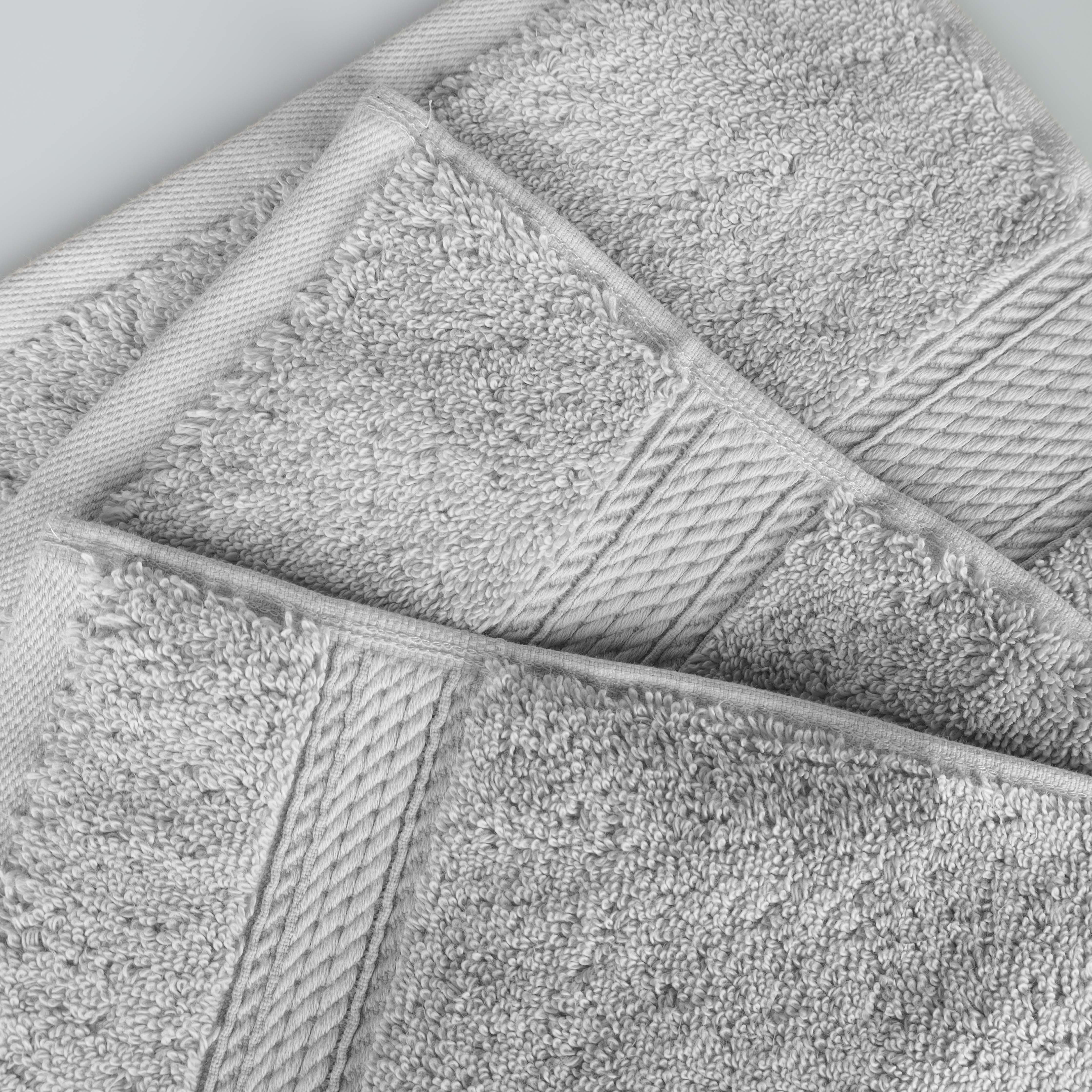 Premium Madison Egyptian Cotton Plush Heavyweight 10-Piece Towel Set - Ultra Soft & Absorbent Bath Towels for Luxury Spa, Hotel & Home Use