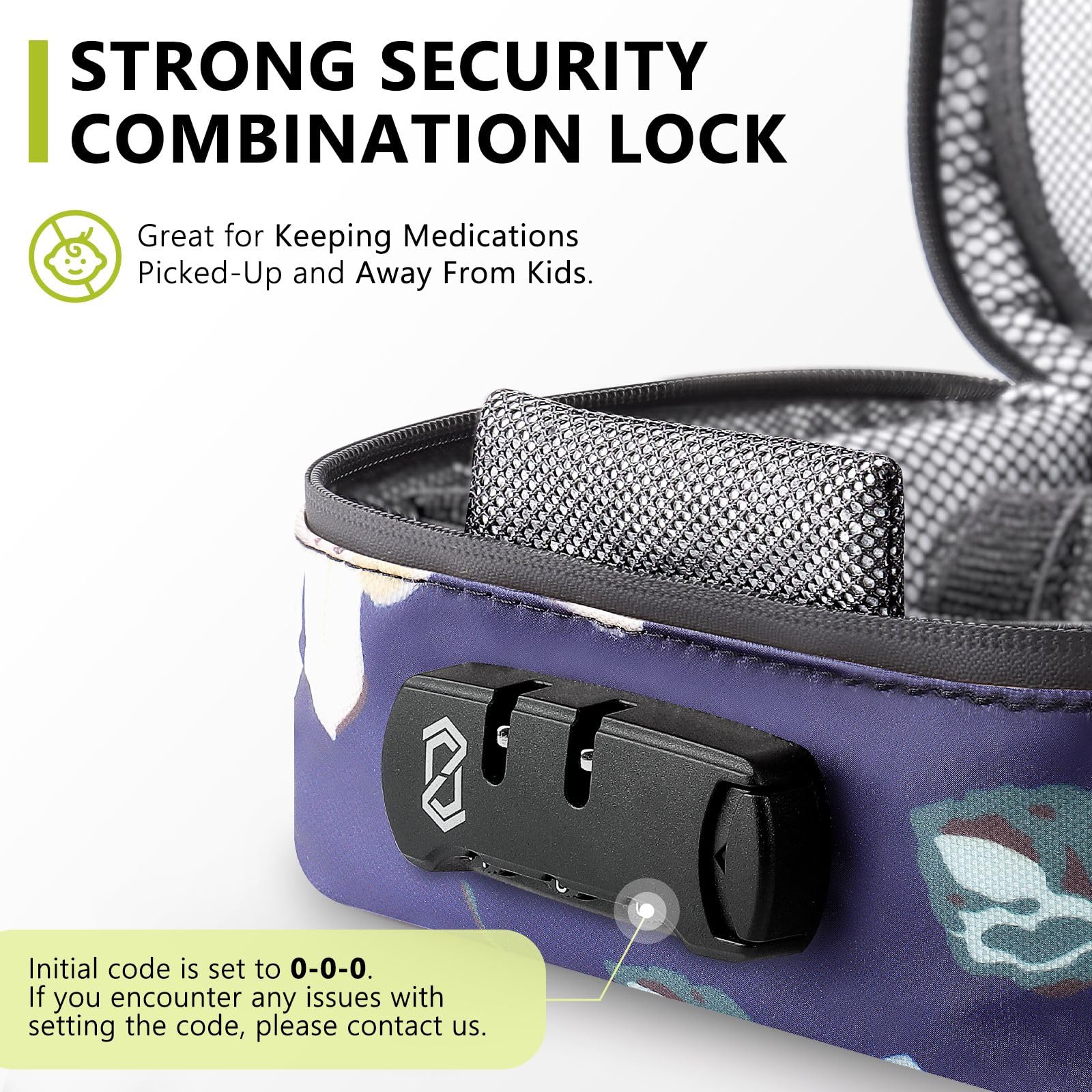 Smell Proof Bag with Lock - Odorless Storage for Tobacco, Medicine & Files - Perfect Gift for Friends