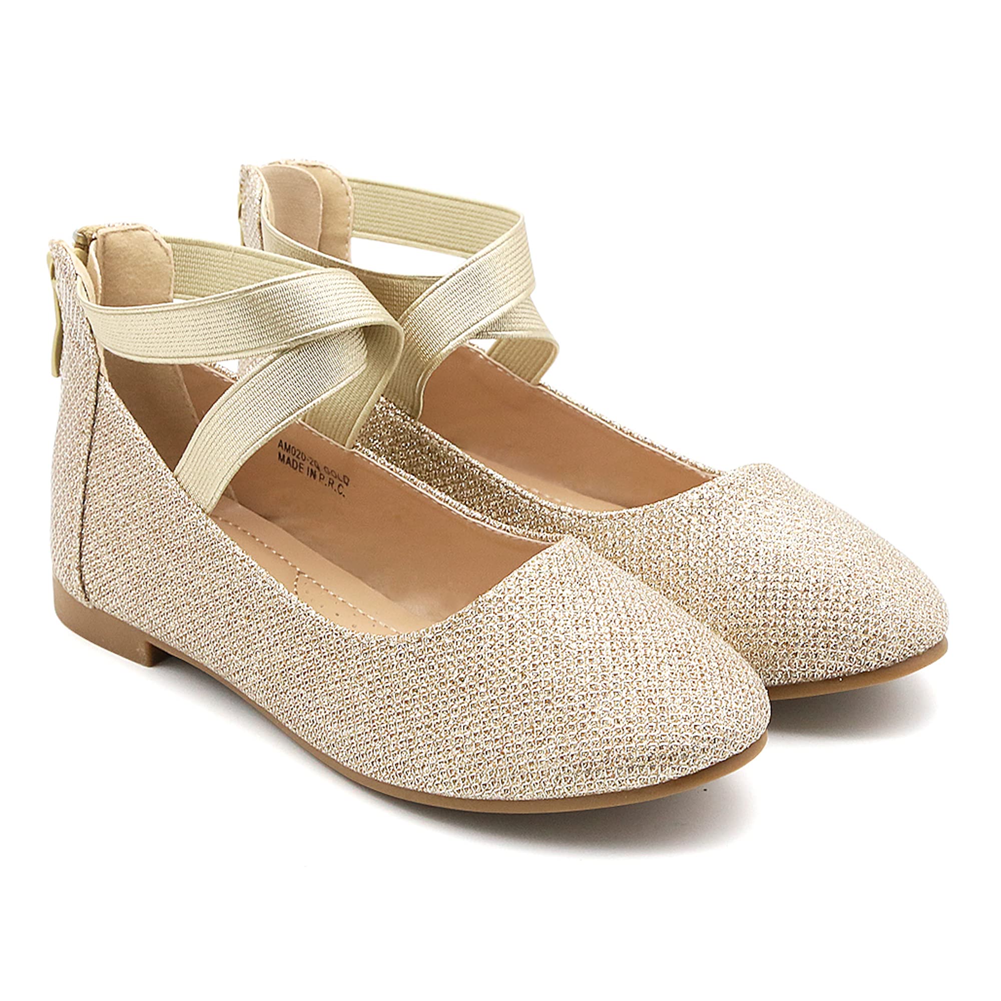 Toddler Girls Mary Jane Dress Shoes - Cute Ballet Flats for Party, School & Wedding | Perfect for Special Occasions, Playdates & Formal Events