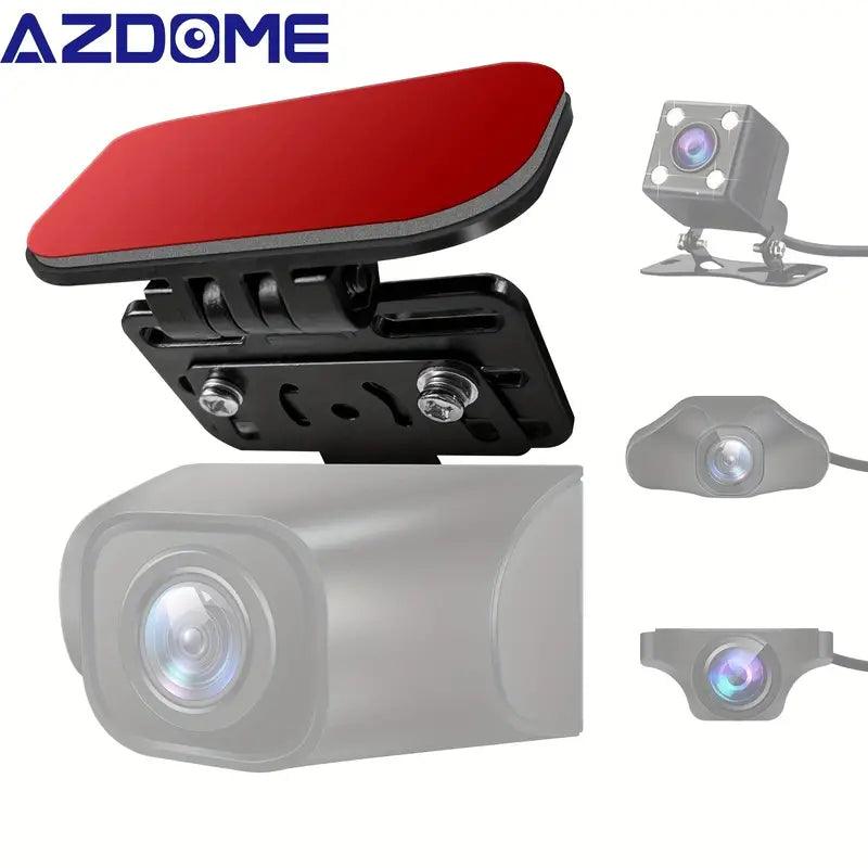 Universal Rear Camera Mount Bracket for AZDOME PG16 PG16S PG18S M550 M63 M01 Pro - Secure Rear Window Dash Cam Holder - Perfect for Road Trips, Uber, Lyft & Fleet Vehicles