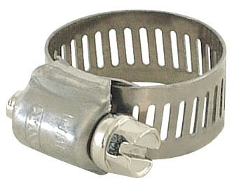 EZ-FLO 43305 Stainless Steel Hose Clamp with Band & Screw - Heavy Duty for Plumbing, Automotive & Marine Applications