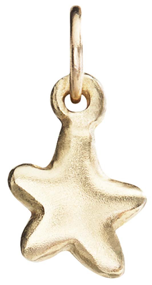 Helen Ficalora Baby Star Charm Necklace - 14K Gold Dainty Star Pendant for Women & Girls | Perfect Gift for Birthdays, Christenings & Special Occasions