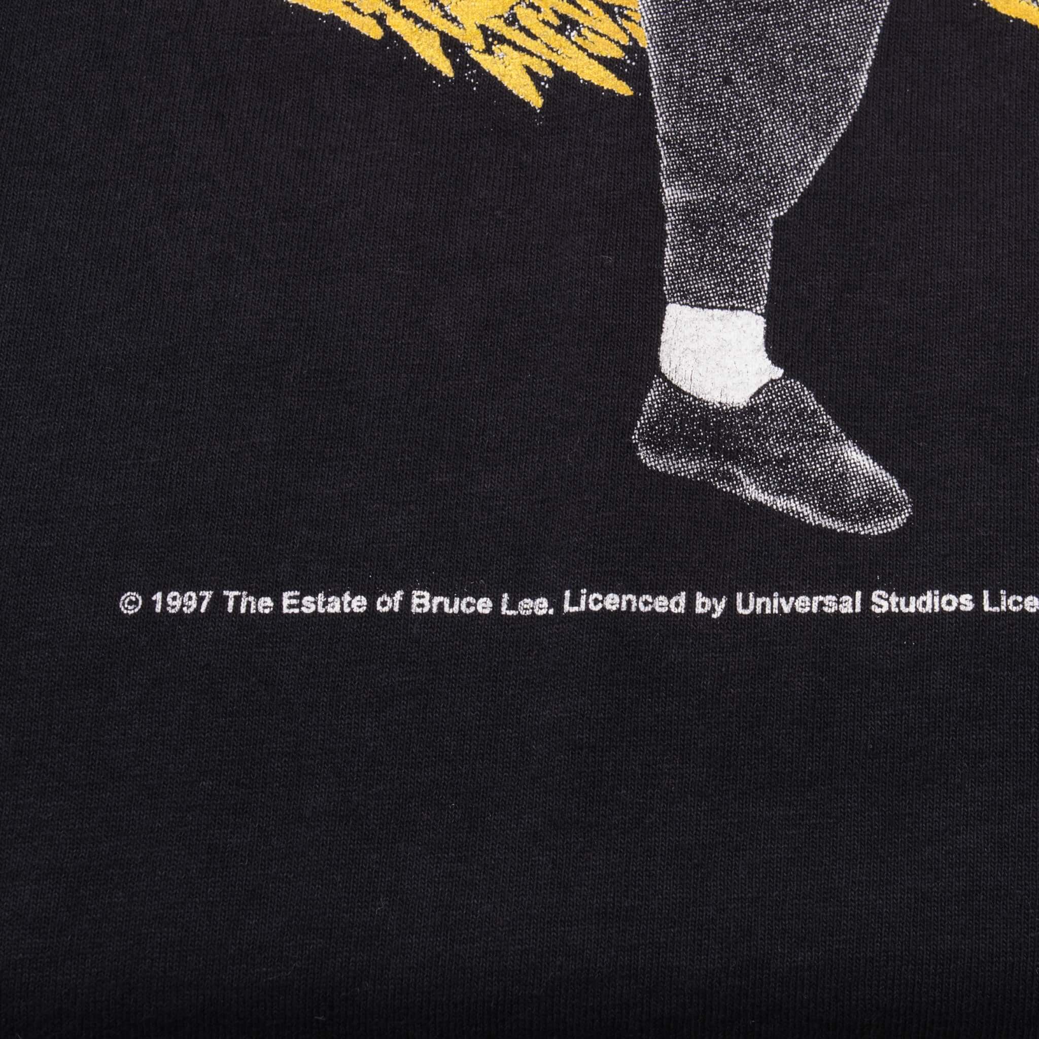 Vintage Bruce Lee 1997 Universal Studios T-Shirt - Medium Size - Made in USA - Retro Martial Arts Fan Gift & Casual Wear