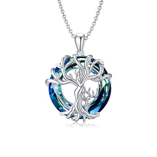 A-Mother and 1 Child-Blue Crystal