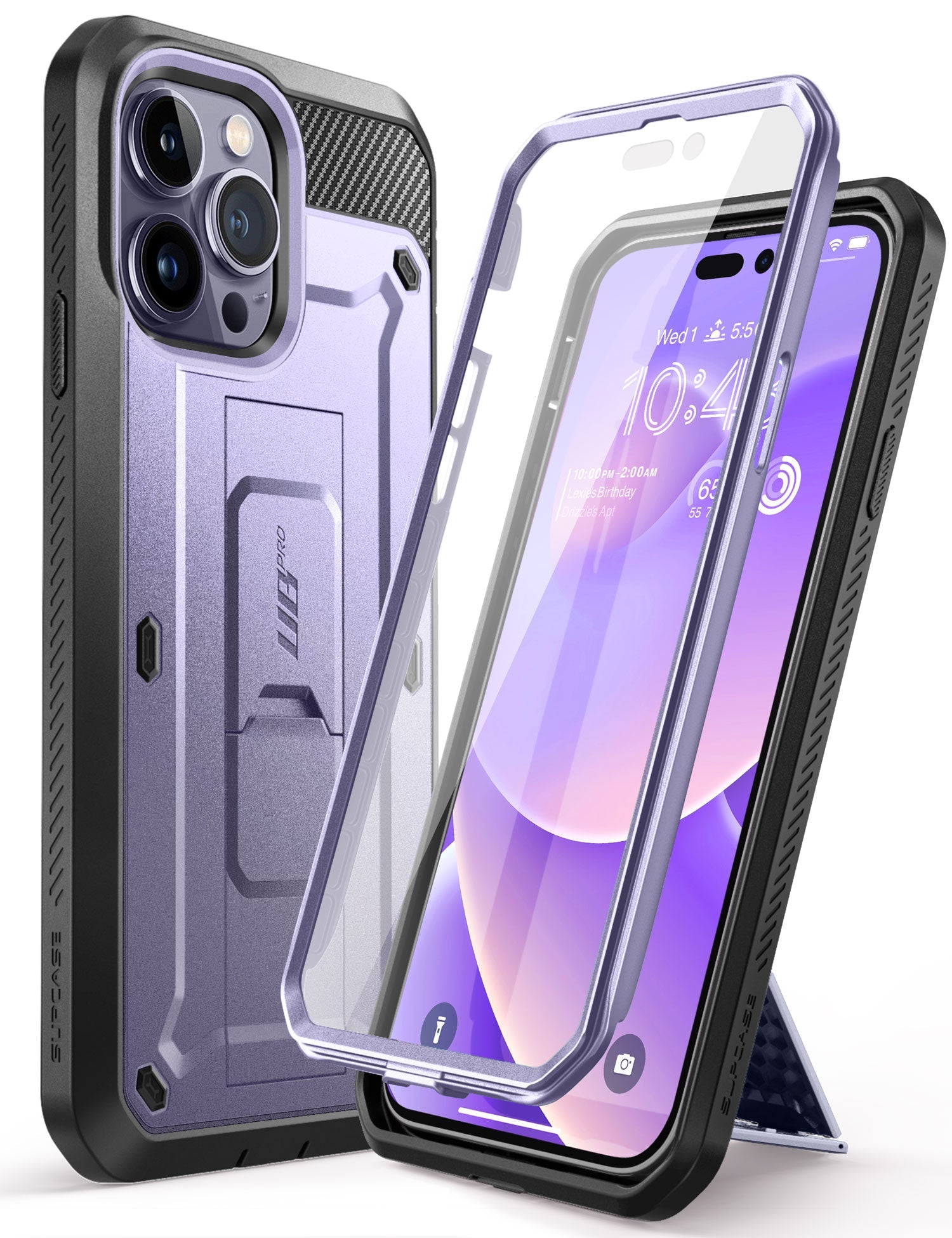 iPhone 14 Pro Max 6.7 Inch Unicorn Beetle PRO Rugged Protective Case - Deep Purple | Shockproof & Drop Proof Cover | Perfect for Outdoor Adventures & Daily Use