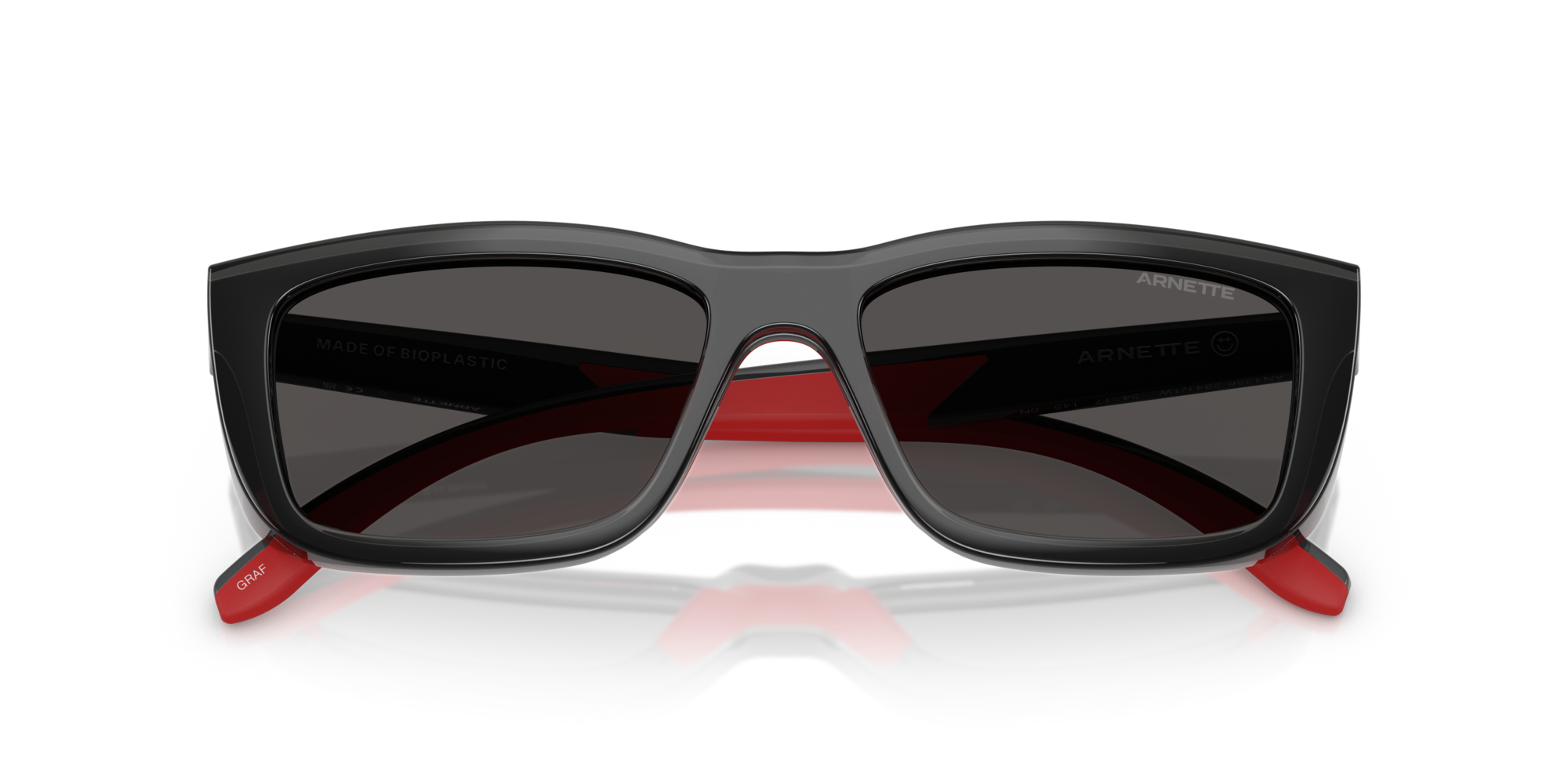 Arnette Graf AN4356 28411W Polarized Sunglasses for Men - UV Protection, Lightweight & Stylish - Perfect for Driving, Fishing & Outdoor Activities