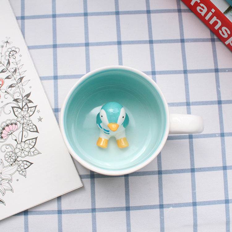 Creative 3D Coffee Mug - Unique Ceramic Cup for Home & Office Use - Perfect Gift for Coffee Lovers