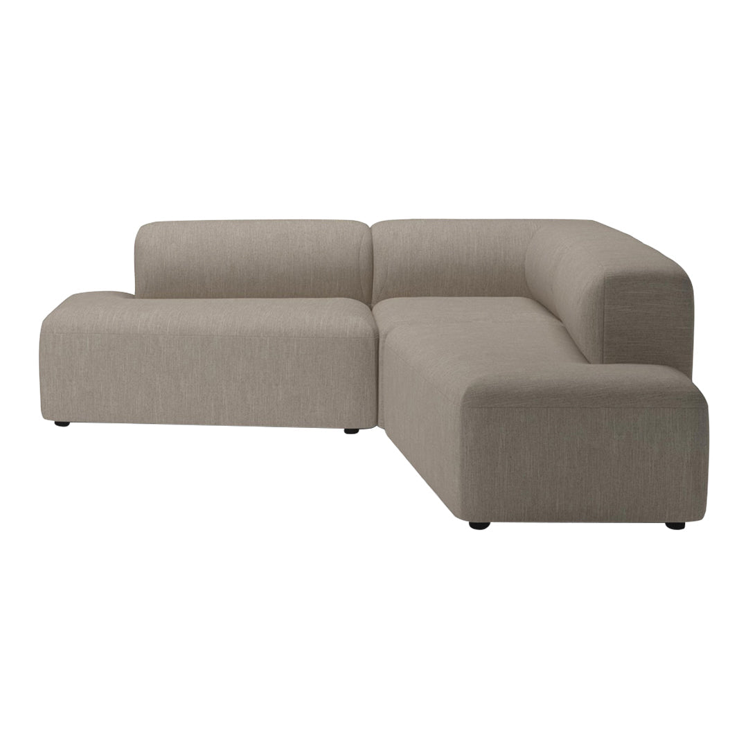 Modern Angle Chaise Lounge Sofa - Adjustable Recliner for Living Room, Bedroom, or Patio - Comfortable Upholstered Sectional with Pillows - Perfect for Relaxing, Reading, or Napping