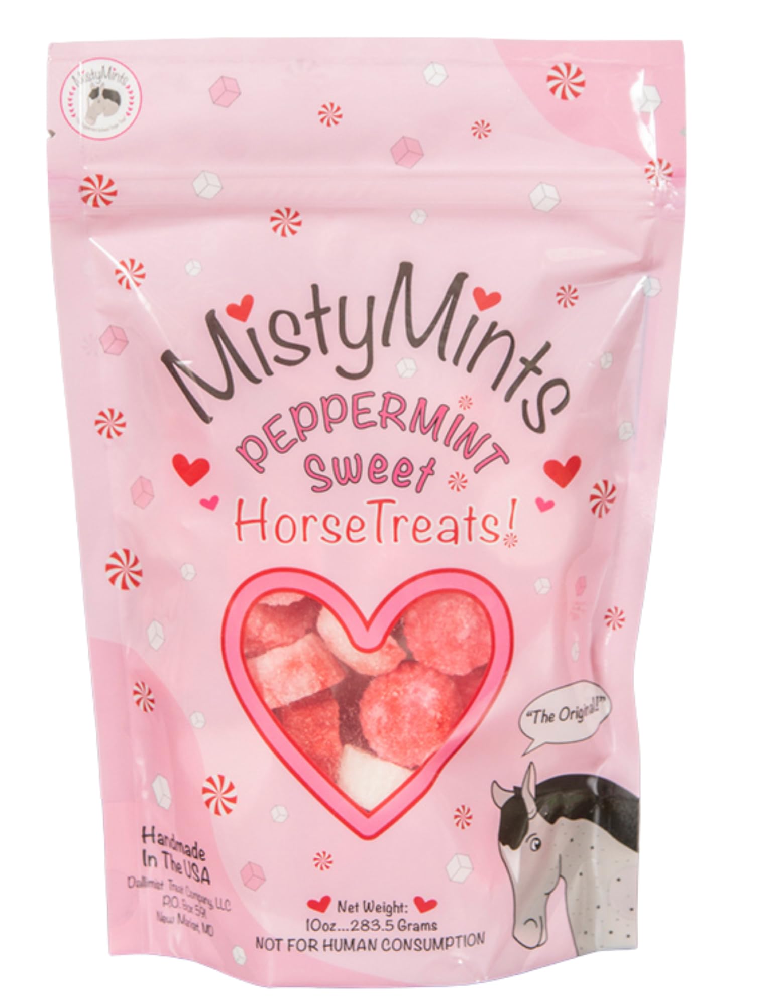 Misty Mints Peppermint Sugar Cubes for Horses - Natural Horse Treats & Training Rewards - Perfect for Bonding, Rewarding & Positive Reinforcement