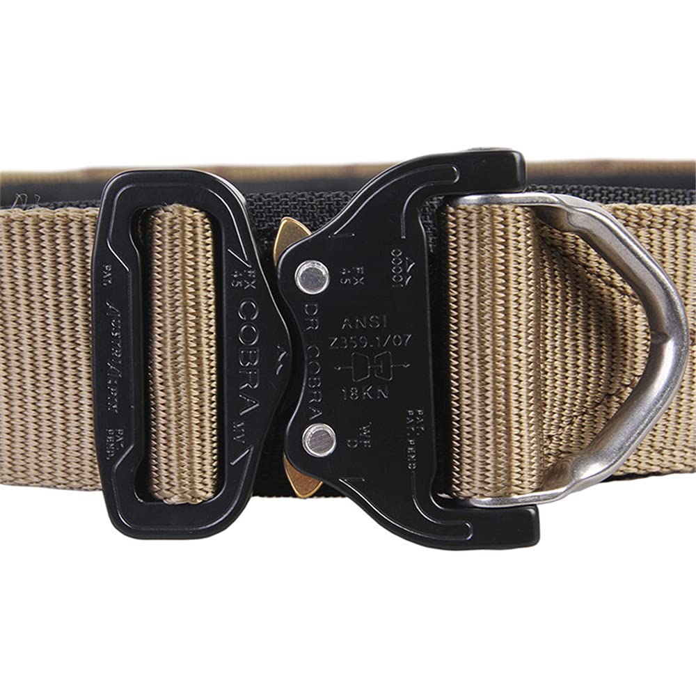EMERSONGEAR Tactical Belt for Men - Heavy Duty Nylon Webbing Battle Belt with MOLLE System & Quick-Release Buckle - Perfect for Military, Airsoft, Hiking & Outdoor Adventures