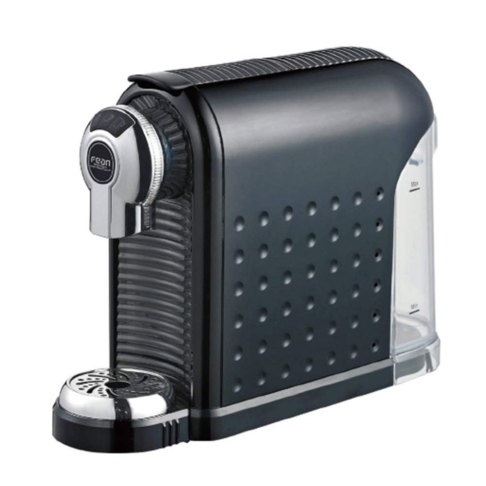FEAN Portable Stainless Steel Capsule Coffee Machine - 220V Compatible with Nespresso Capsules, Black Espresso Maker for Home & Office Use | Perfect for Kitchen Countertops, Small Spaces & Travel