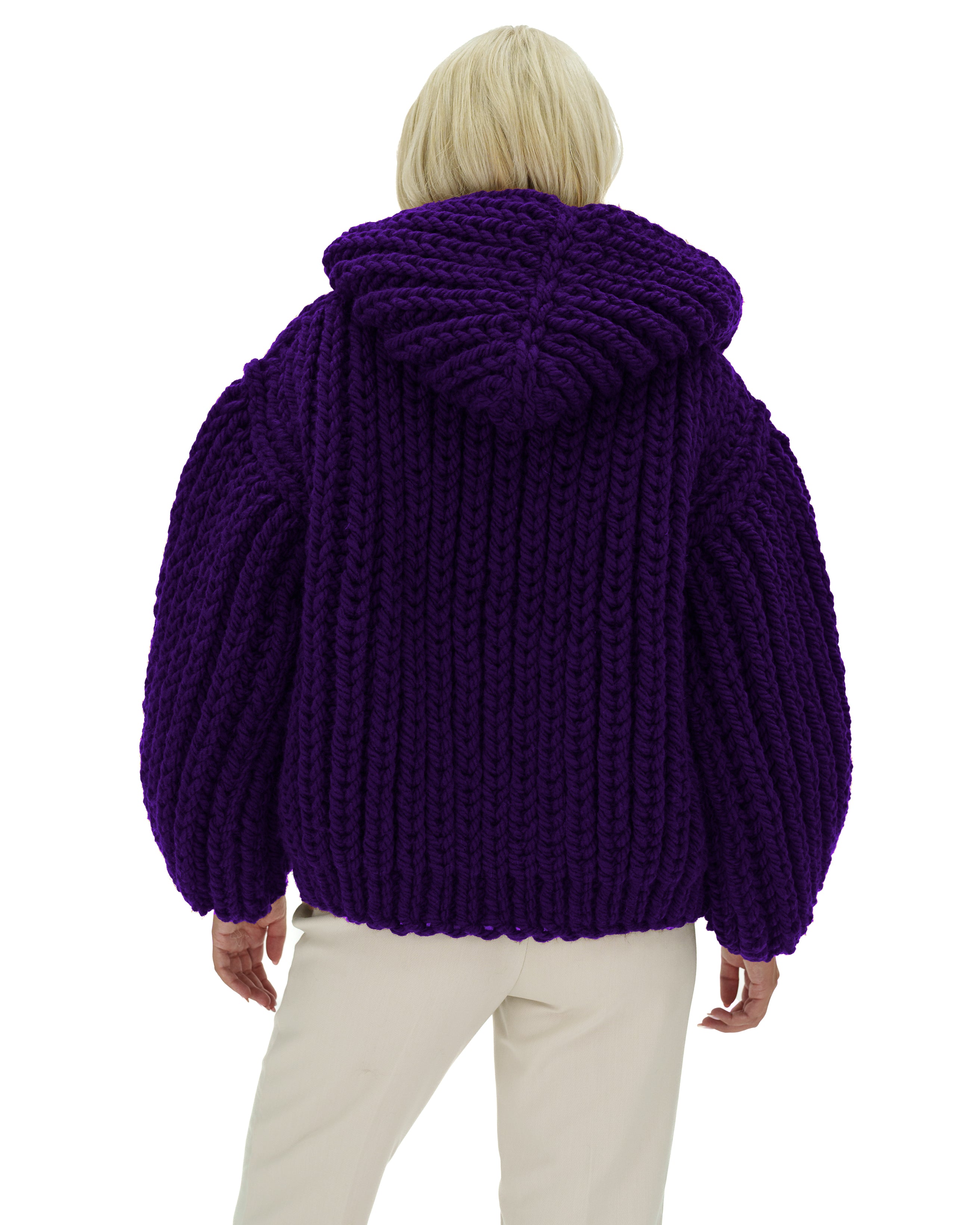 Stylish Hooded Chunky Cardigan for Women - Cozy Oversized Knit Sweater | Perfect for Fall, Winter & Casual Outfits