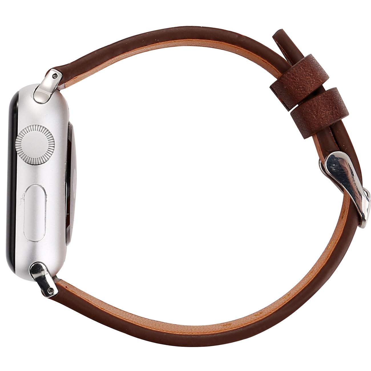 Premium Retro Leather Apple Watch Band - Compatible with Series Ultra/8/7/6/5/4/3/2/1/SE (38mm-49mm) - Colorful Drawing Pattern Replacement Strap - Perfect for Casual Wear, Office & Special Occasions