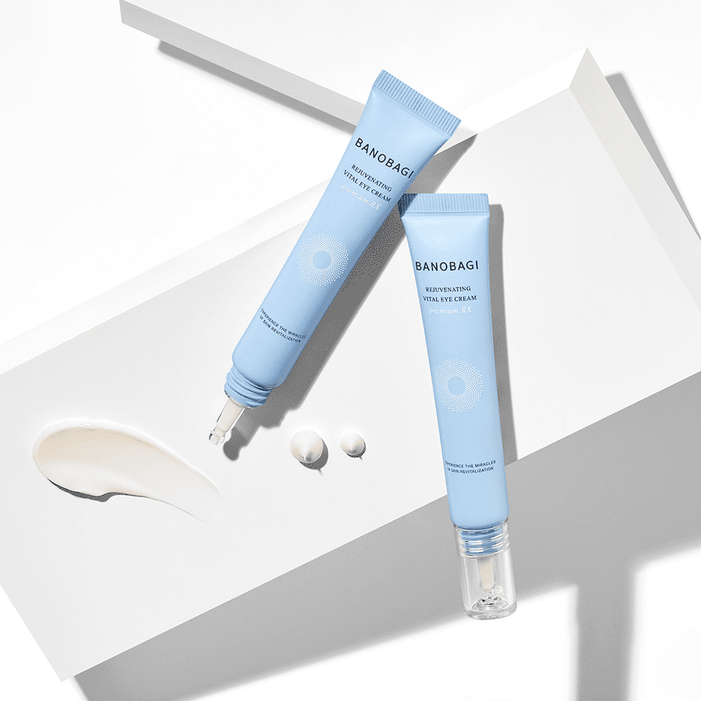BANOBAGI Rejuvenating Vital Eye Cream 15ml - Anti-Aging Eye Treatment for Dark Circles, Wrinkles & Puffiness - Perfect for Daily Skincare Routine & Night Care