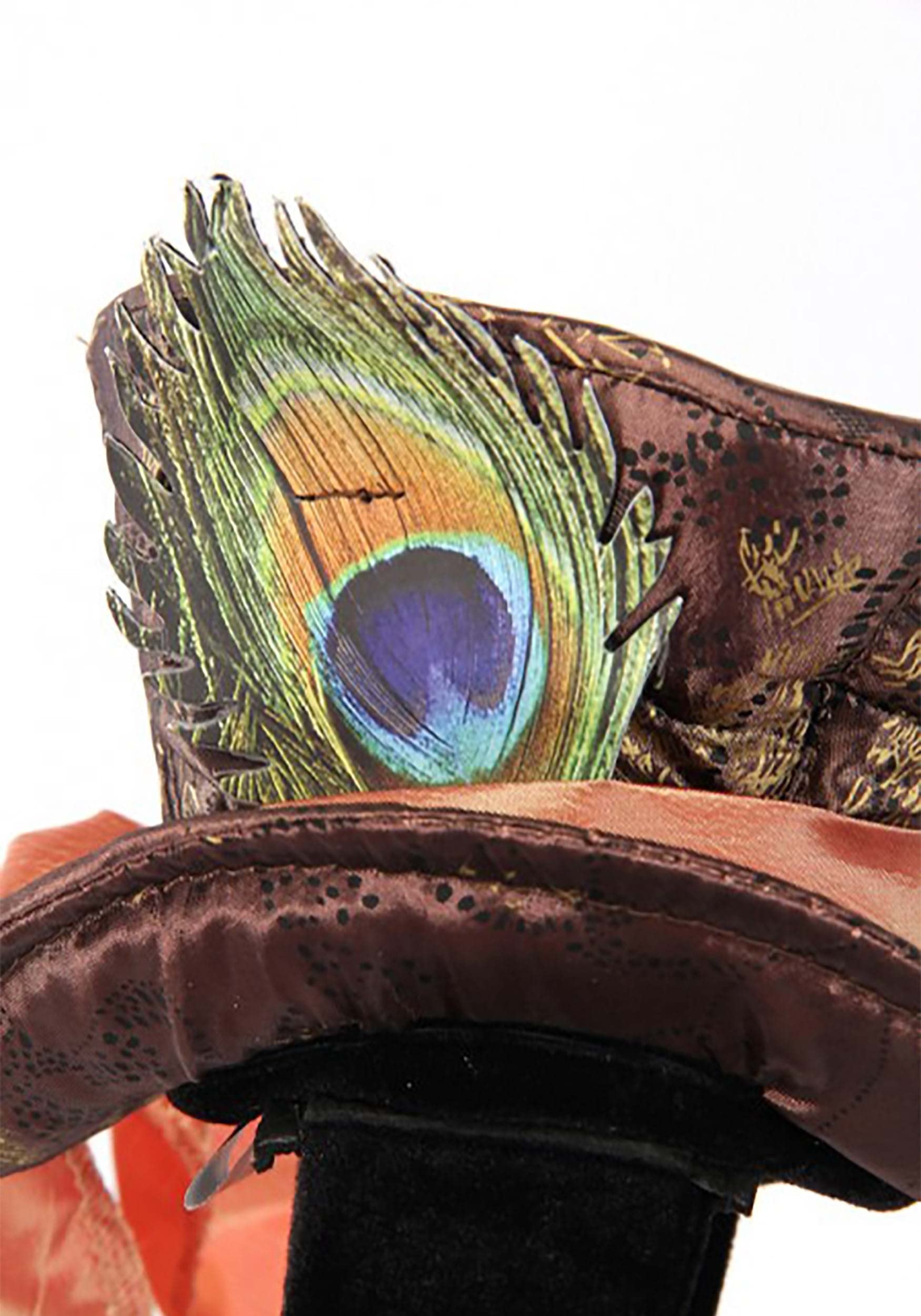 Disney Mad Hatter Mini Costume Hat for Adults & Kids - Alice in Wonderland Tea Party, Cosplay & Halloween Accessory