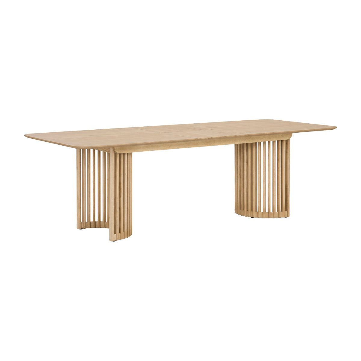 Casablanca Extendable Dining Table - Solid Wood Expandable Kitchen Table for 6 to 10 People | Perfect for Family Gatherings & Dinner Parties