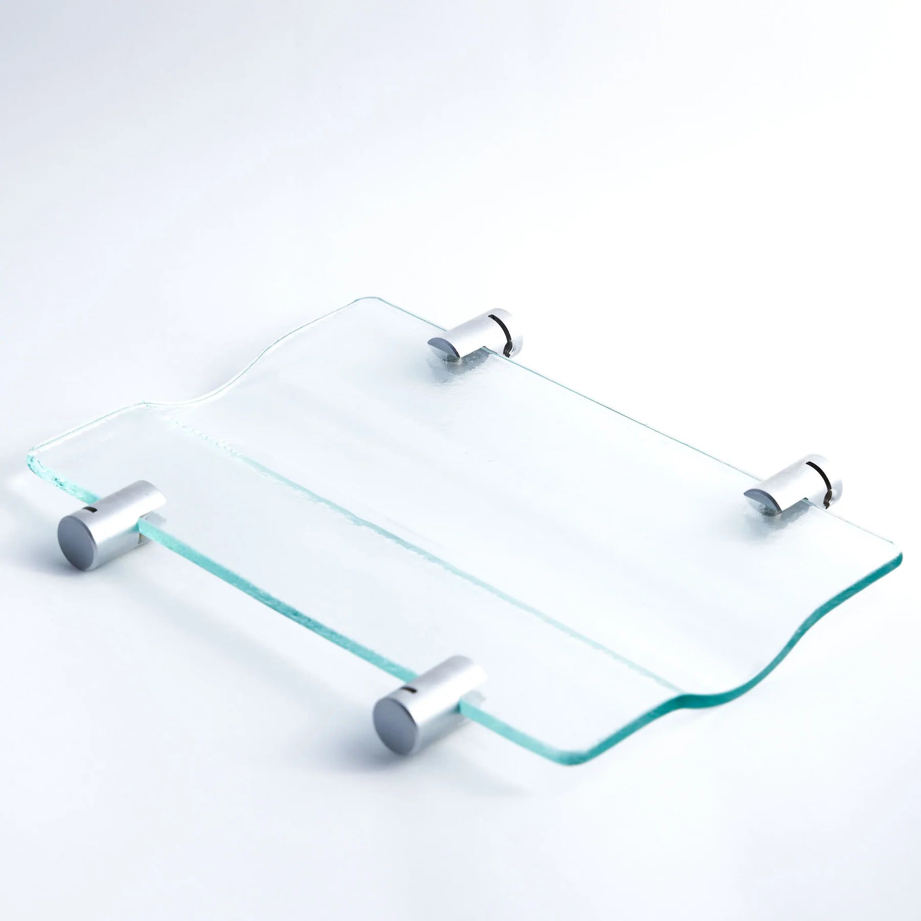 Premium Blue Grouse Glass Cradle with Secure Clips - Floating Wine Display System for Restaurants, Bars & Home Wine Cellars - Perfect for Showcasing Fine Wines & Spirits