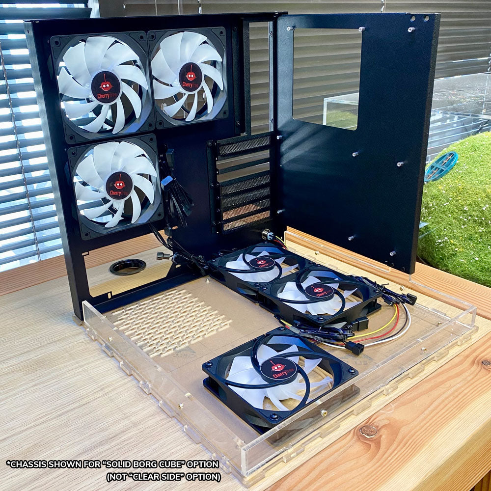 Star Trek Borg Cube ATX PC Case - Gaming Computer Tower for Sci-Fi Fans | Perfect for Themed Builds & Collectors