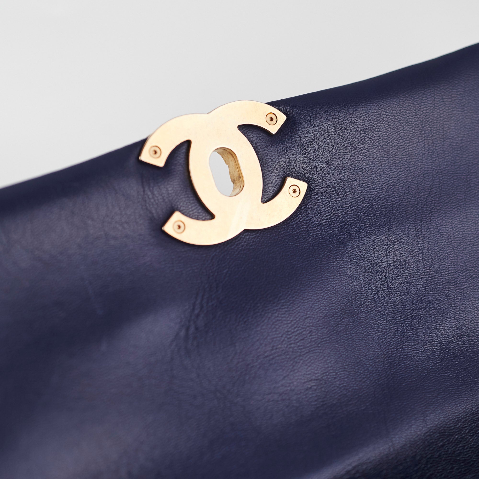 Chanel 19 Small Navy Blue Leather Crossbody Bag - Luxury Designer Handbag for Women | Perfect for Date Night, Office & Everyday Use