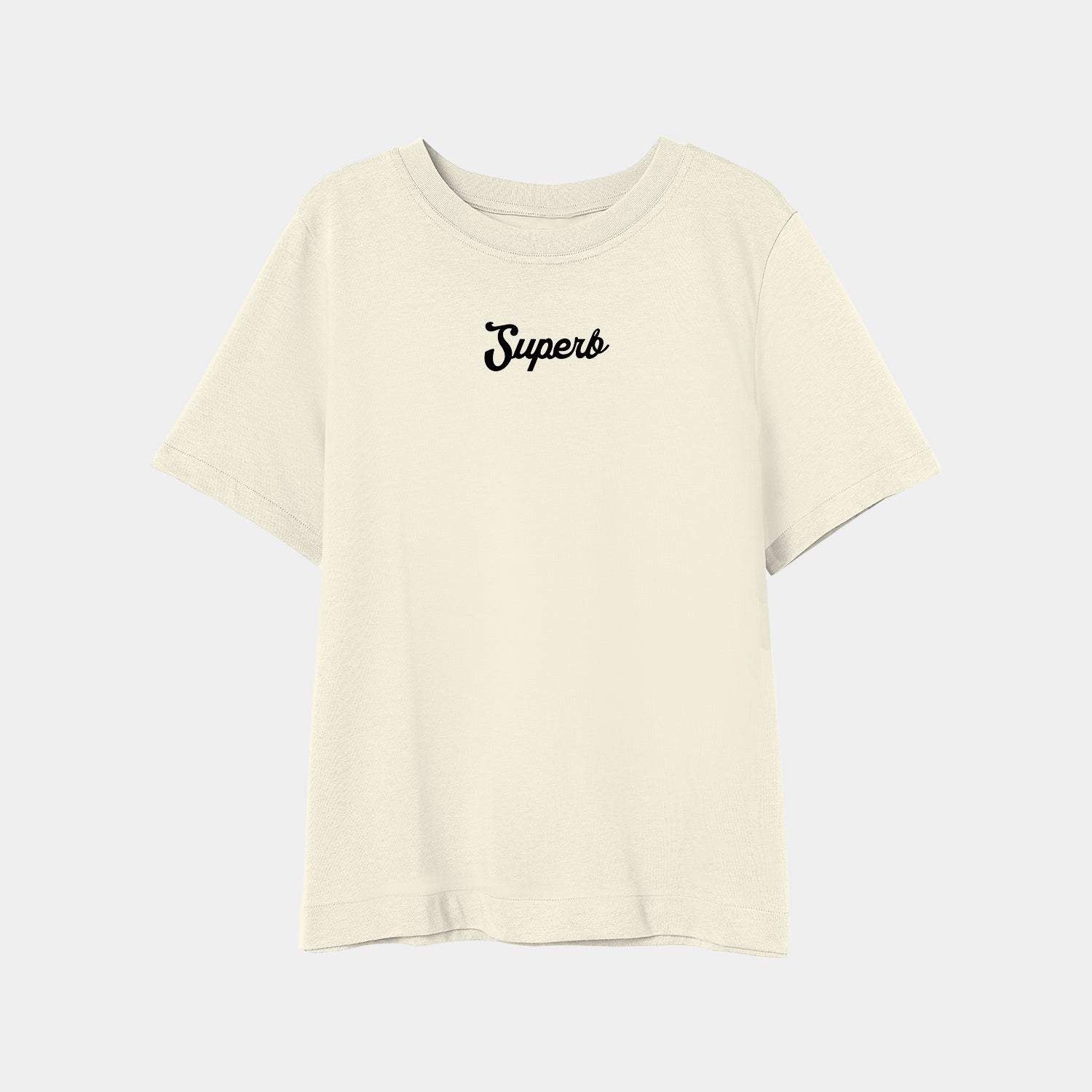 Organic Oversized Hooked T-Shirt for Women - Soft & Comfortable Cotton Tee for Casual Wear, Street Style & Loungewear