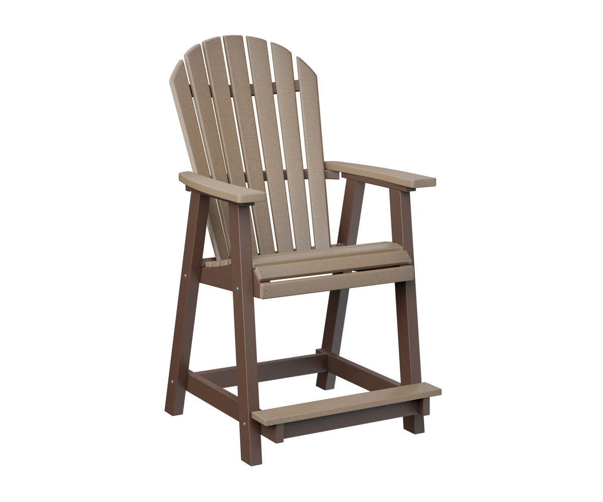 Weatherwood on Chocolate Brown