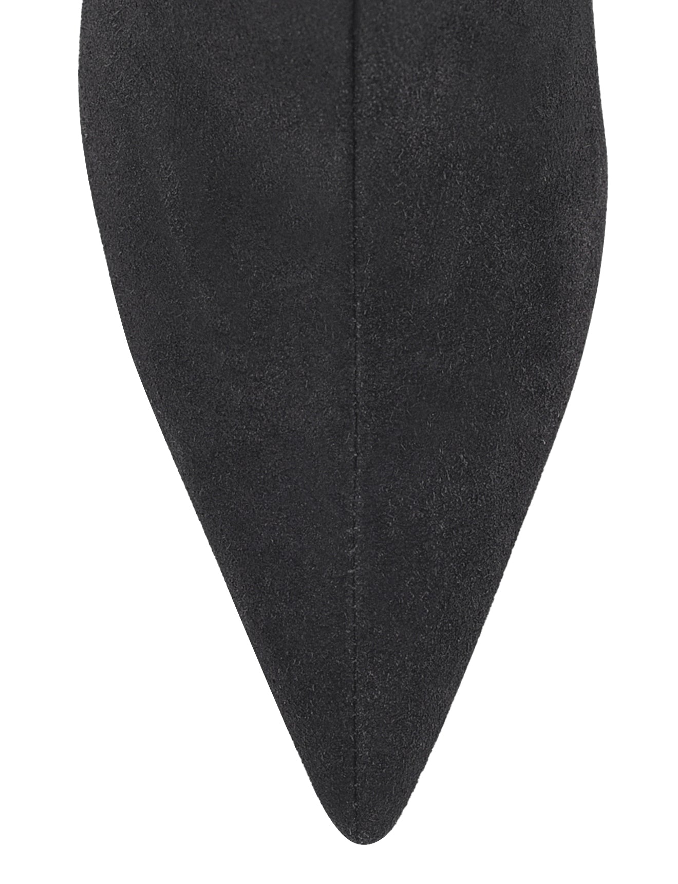 Yonita Women's Black Suede Long Boots - Stylish Knee-High Winter Boots for Casual Outfits & Office Wear