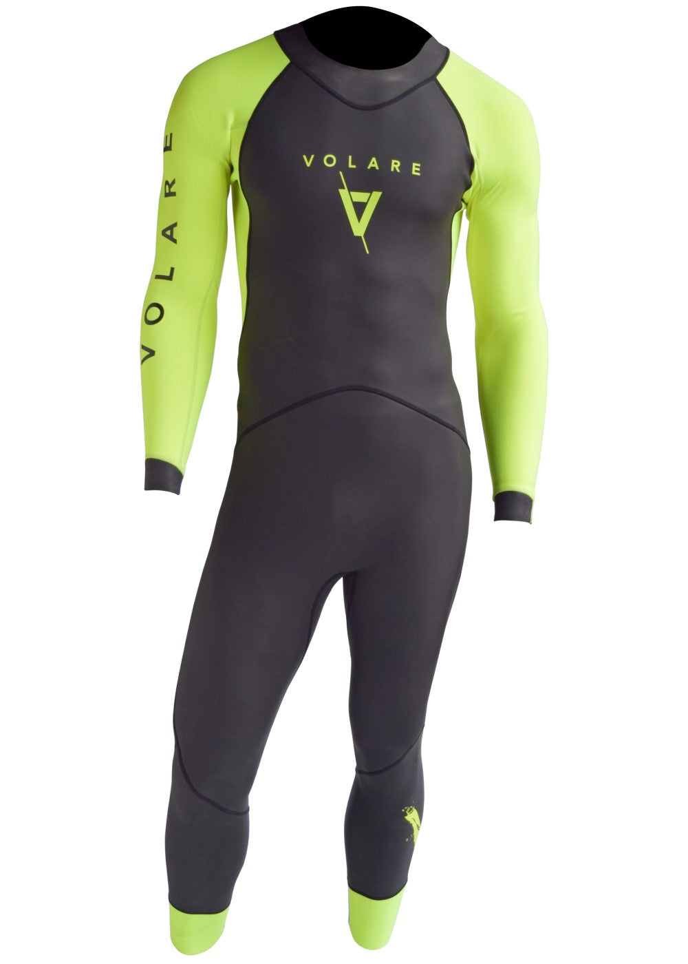 Volare V1 Men's 3/2mm Triathlon Wetsuit - Premium Neoprene Swim Suit for Open Water Swimming, Surfing & Triathlon Competitions