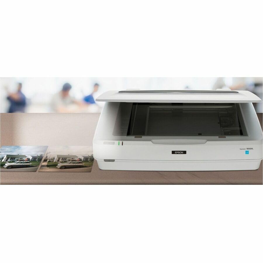 Epson Expression 13000XL High-Resolution Flatbed Scanner for Archival Photos & Graphics | Perfect for Professional Photography, Document Digitizing & Graphic Design