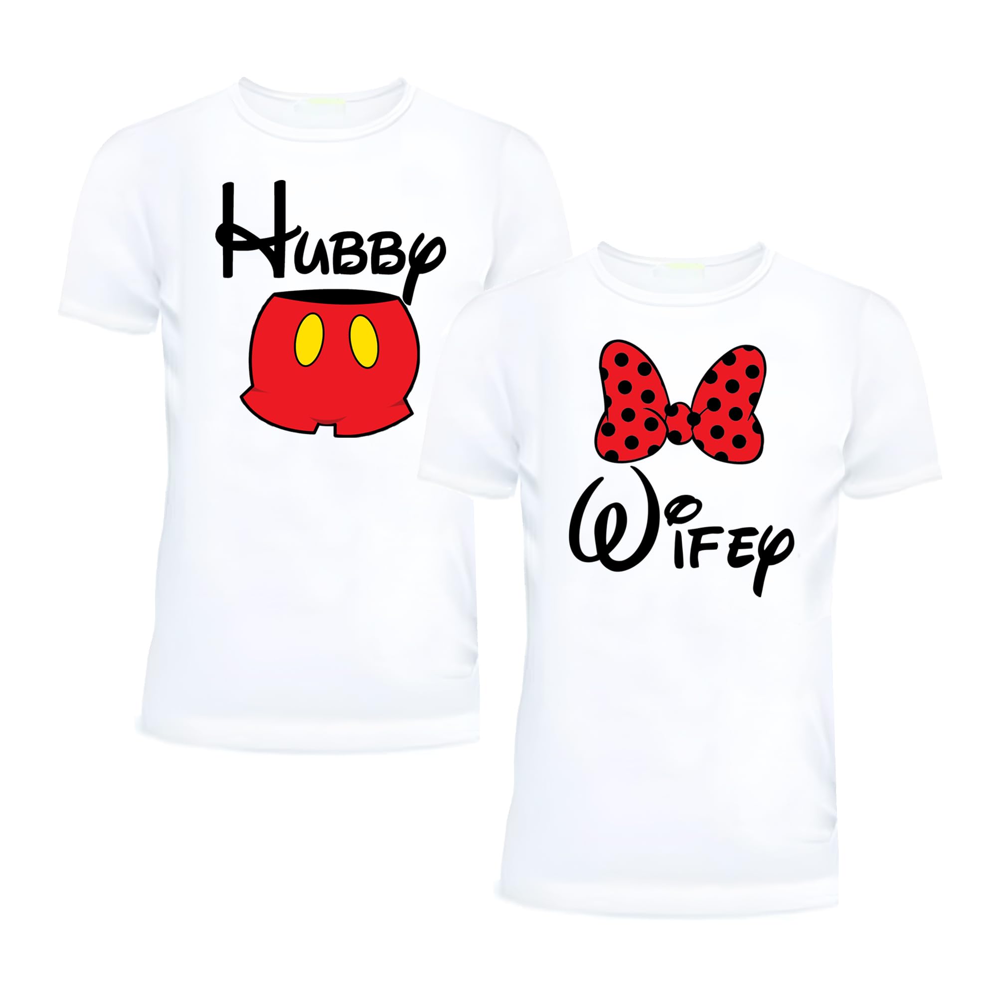 His & Her Matching Couples Love T-Shirts - Romantic Outfit for Husband & Wife - Perfect for Anniversaries, Date Nights & Couple Photos