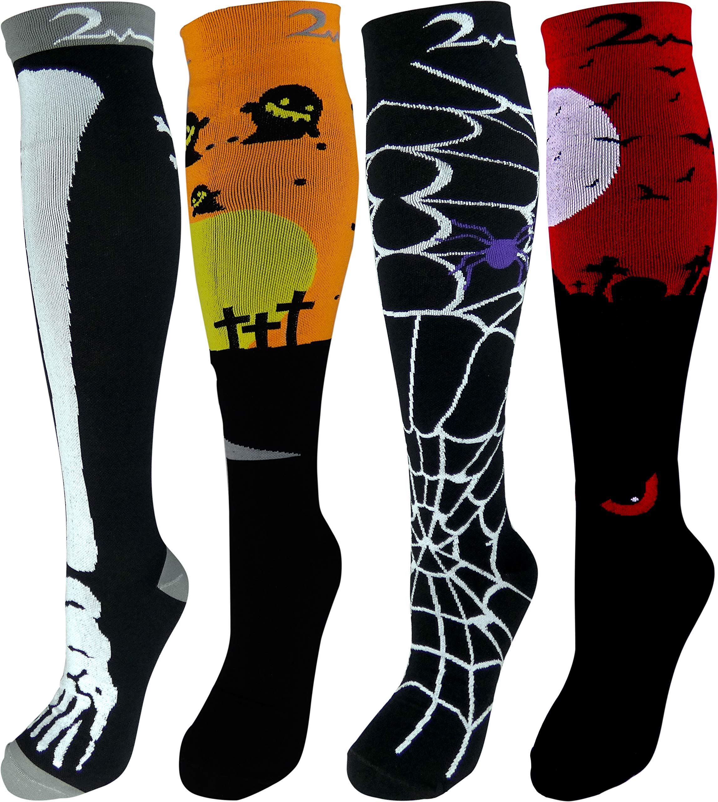 Youth Maximum Performance Graduated Compression Socks for MTB, Football, Basketball, Softball, Tennis & Running - Enhance Athletic Performance & Recovery for Sports & Active Lifestyles