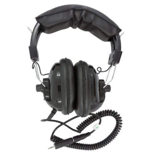 Fisher Lightweight Adjustable Stereo Headphones for Metal Detecting - Comfortable Noise Cancelling Headset for Treasure Hunting & Outdoor Adventures