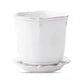 Juliska Berry & Thread 5-Inch Ceramic Planter - Elegant Floral Home Decor for Indoor Plants, Succulents, and Table Centerpieces | Perfect for Kitchen, Living Room, and Office Decor