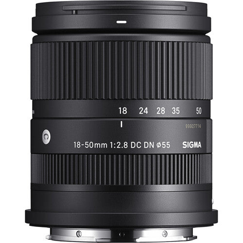 Sigma 18-50mm f/2.8 DC DN Contemporary Lens for Sony E Mount - Compact & Fast Aperture Zoom Lens for Mirrorless Cameras - Perfect for Travel, Portrait & Street Photography