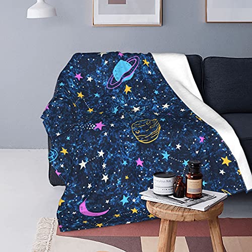 Constellations and Stars Dark Blue