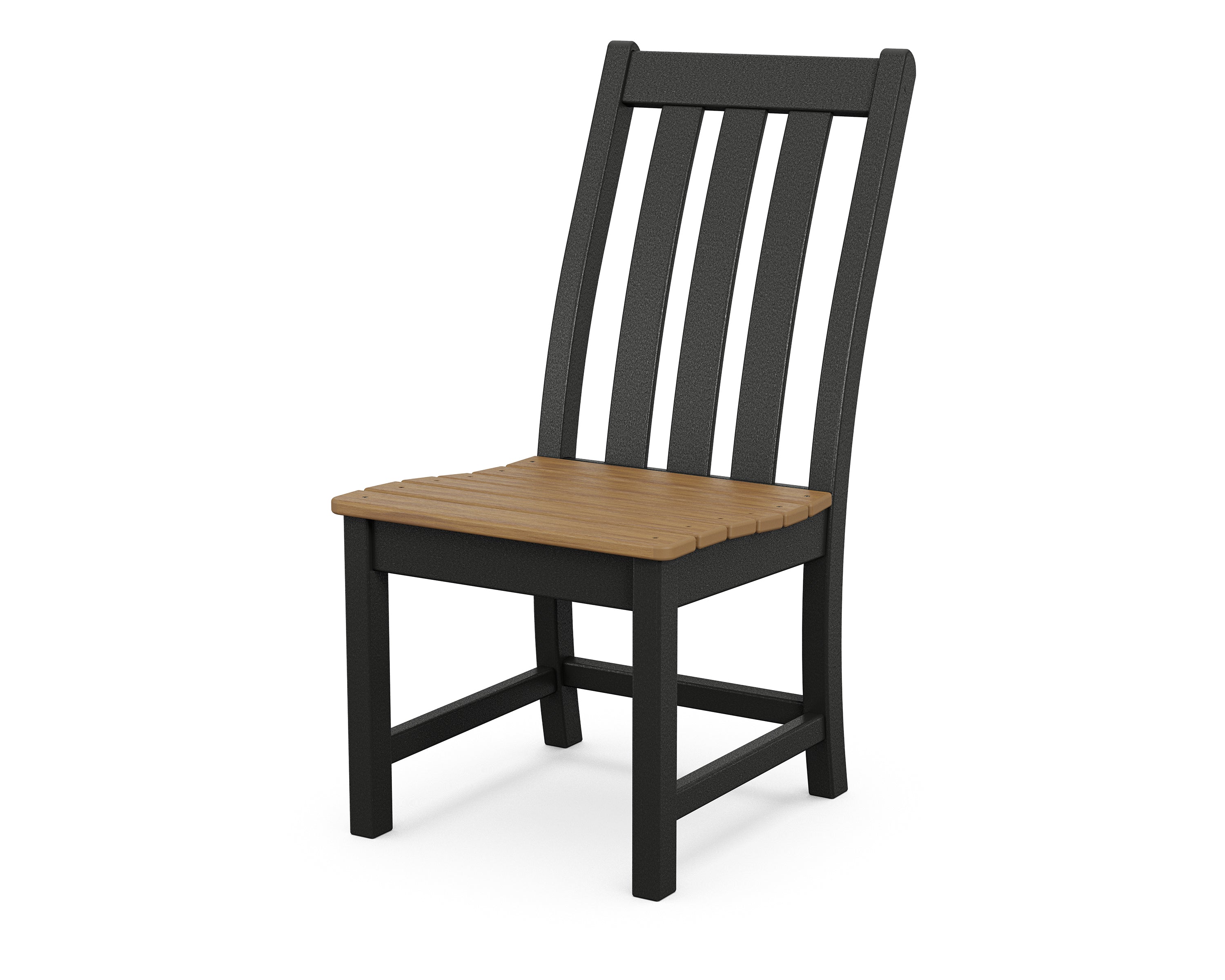 POLYWOOD Vineyard Dining Side Chair - Weather-Resistant Outdoor Furniture for Patio, Garden & Poolside Use