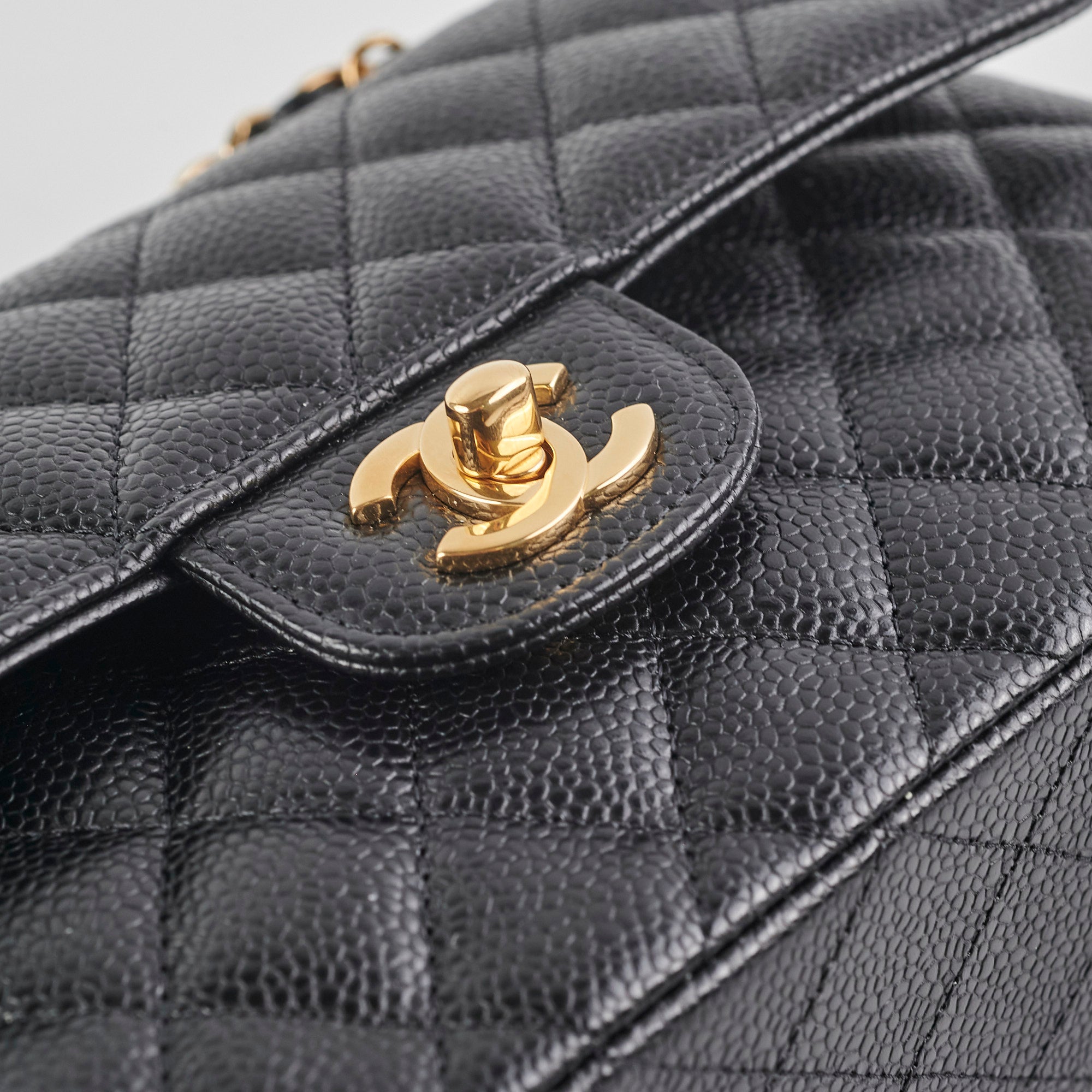 Chanel Small Caviar Classic Double Flap Bag 2023 - Luxury Quilted Leather Shoulder Bag for Women | Perfect for Evening Events, Parties & Special Occasions