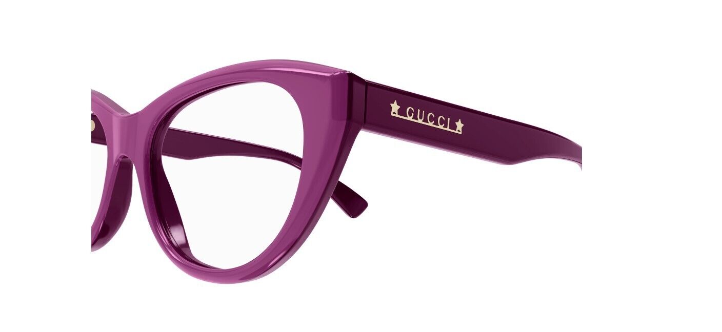 Gucci GG1172O 003 Burgundy Cat Eye Women's Eyeglasses - Stylish Prescription Glasses & Fashion Sunglasses for Women - Perfect for Work, Driving, and Everyday Wear