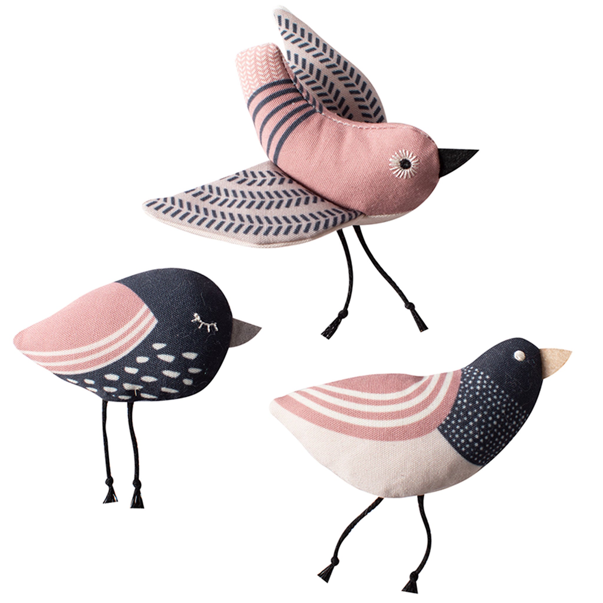 Fringe Birds Cat Toys - 3 Pack Interactive Feather Toys for Cats - Perfect for Playtime, Exercise & Bonding with Your Feline Friend